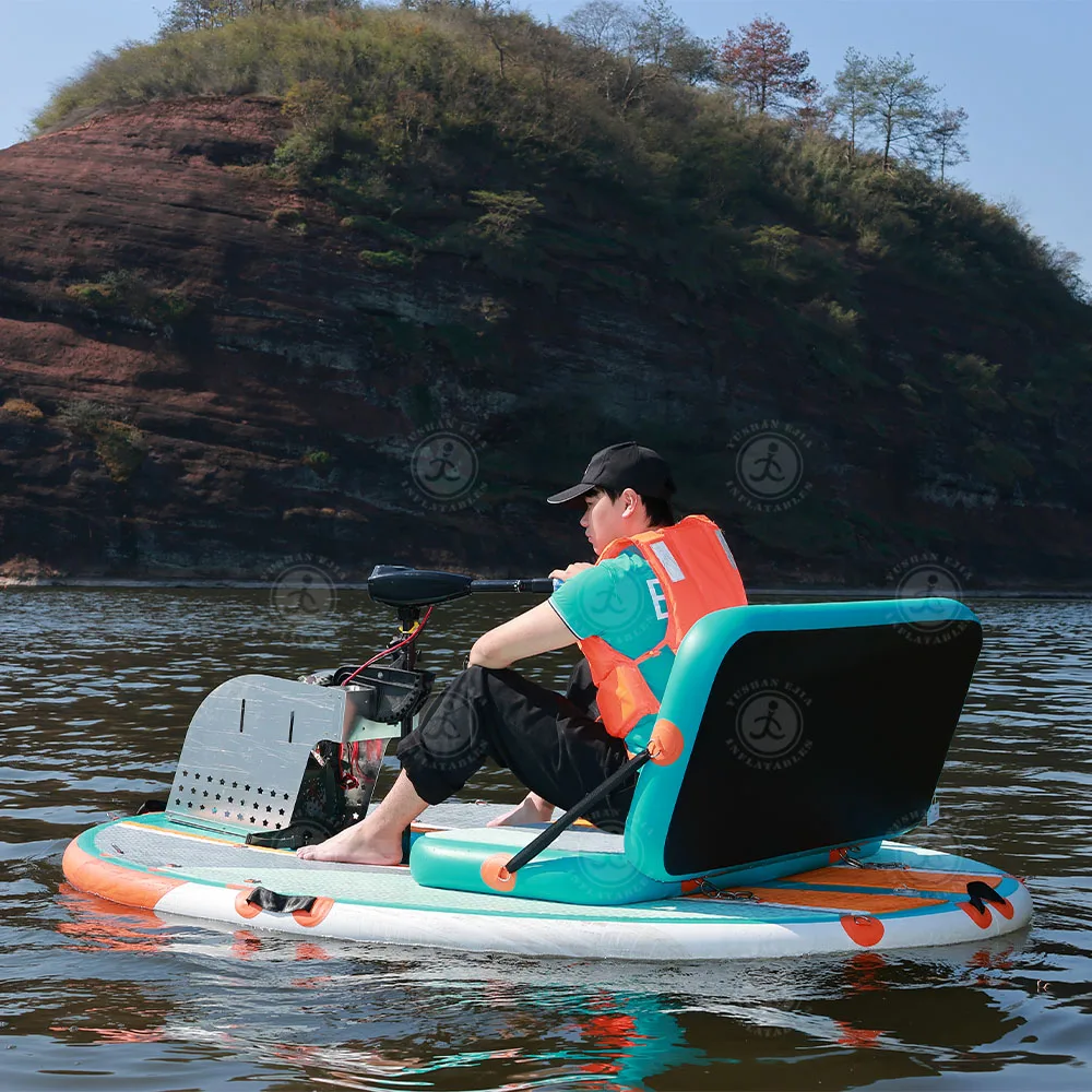 Inflatable SUP board with pedal drive Inflatable stand up board wholesale has CE certificate