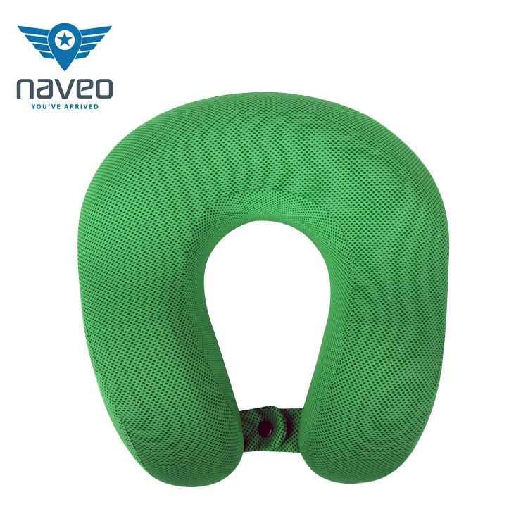 Съемный дышащий сетчатый поверхность шеи путешествия массажер пены памяти шеи Отдых Подушка