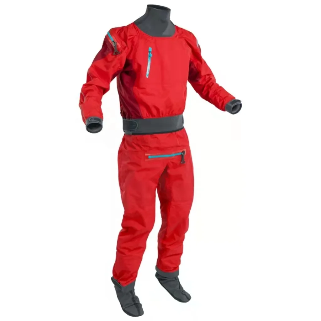 Custom Design Men Outdoor Paddling Diving Dry Suit Kayak Waterproof Dry Suits Comfortable Quick Dry