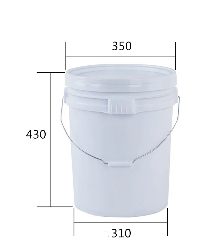 Heavy Duty High Quality 35 Litre Food Grade Plastic Bucket For Sale