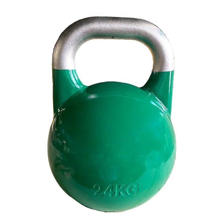 Gym Accessories Colored Kettlebell Rizhao Competition Logo