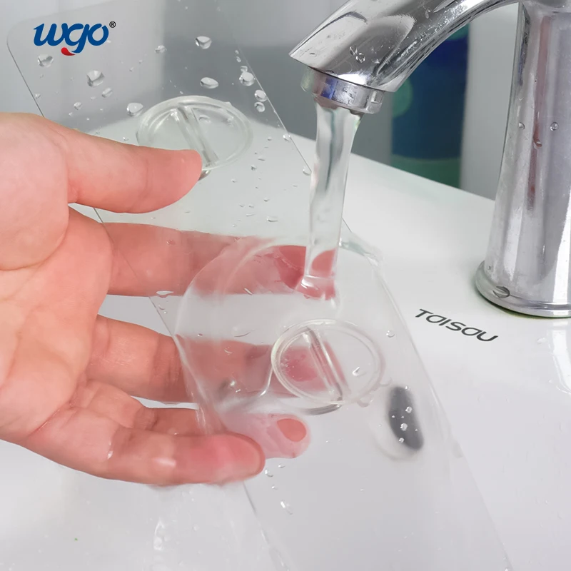 Hot Selling 3/5pcs Adhesive Multifunctional Novelty Hooks Rails Organizer Wall Mounted