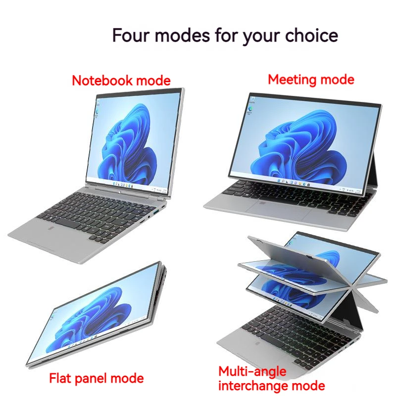 14 Inch Intel Celeron N5105 16GB RAM 128GB 256GB 512GB 1TB SSD Win 11 Laptop Home School Business Notebook Computer Gaming