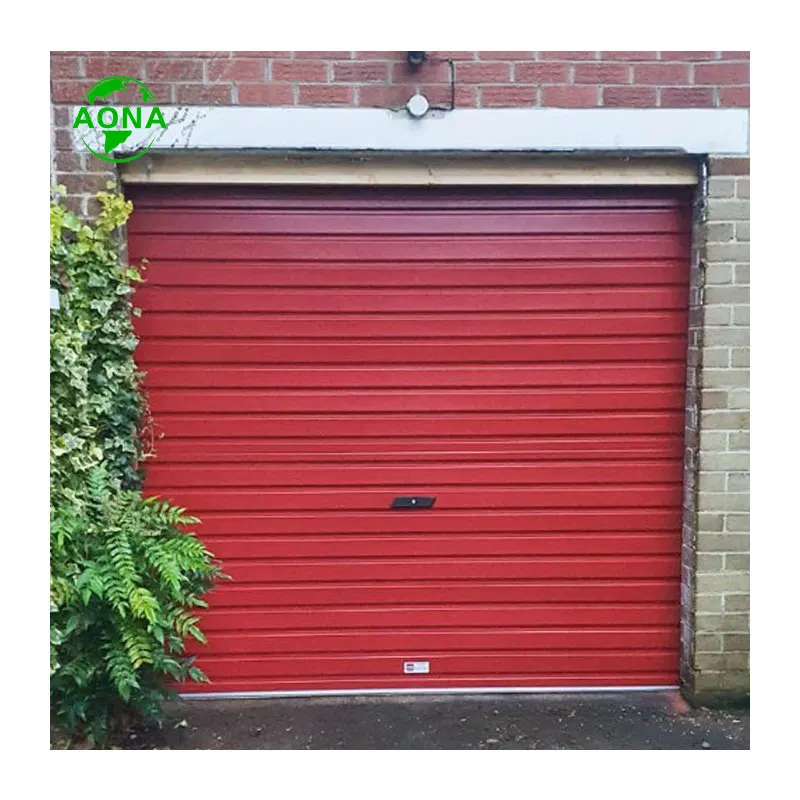 Customized Thermal Insulation Automatic Roll Up Door With Infrared Ray