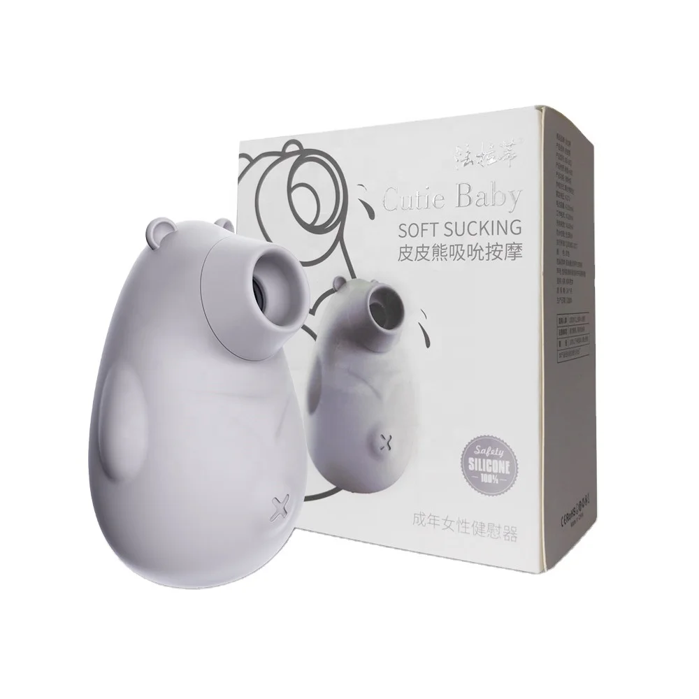 Portable cutie bears sexy girl beginning sex toys lady masturbation tools pocket suck egg vibrators magnetic charger