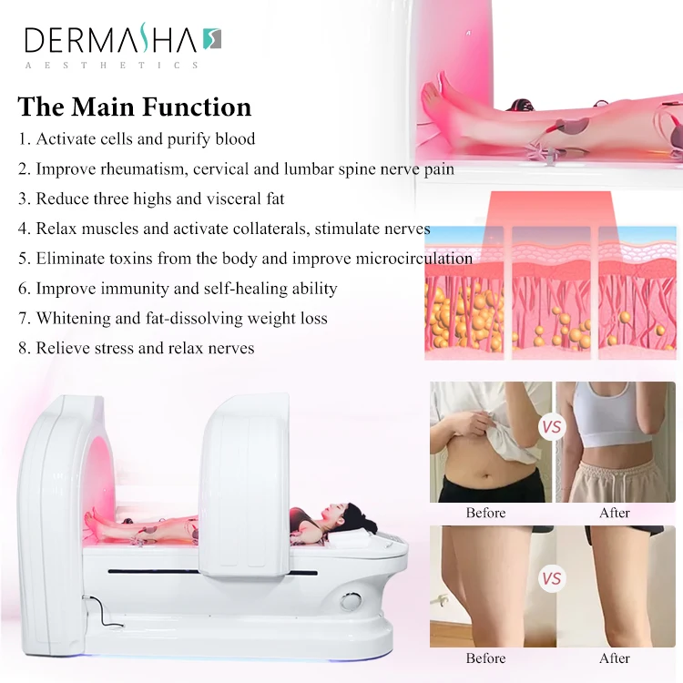 Weight Loss Beauty Equipment Shining Figure Slimming Shaping Body Care sauna spa capsule for sale