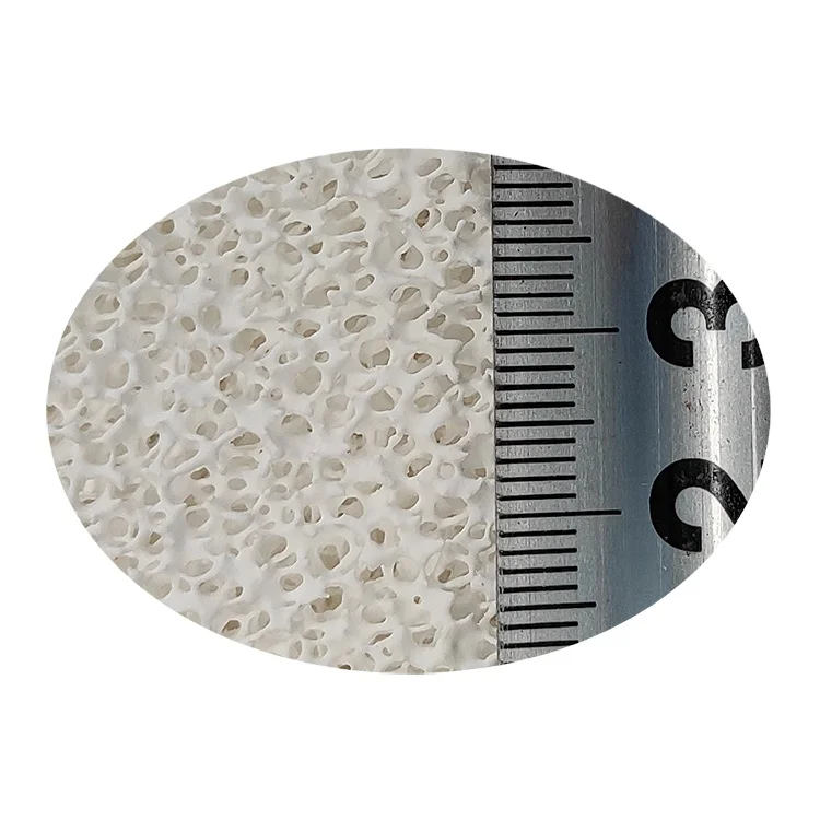 Литейная промышленность, керамический Поролоновый фильтр, алюминиевый сплав, керамический Поролоновый фильтр
