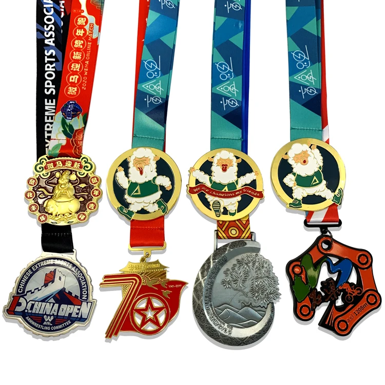 Marathon Running Sport Medals Metal Customize Medal And Trophies