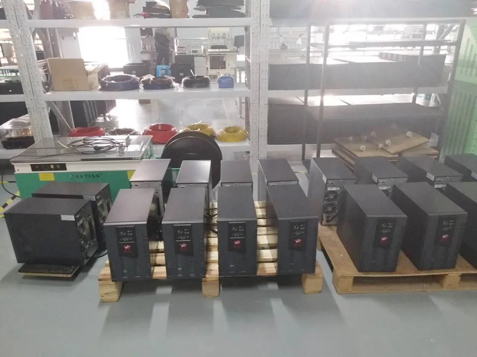 Shenzhen High Frequency Online UPS 3KVA Pure Sine Wave Uninterruptible Power Supply UPS