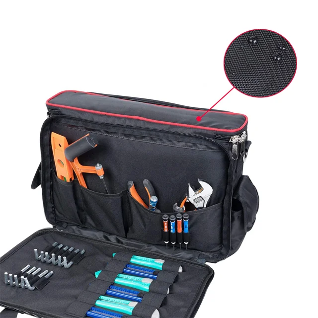 High Quality Durable Zipper Open Electrician Tool Tote Bag Portable New Design Tool Organizer