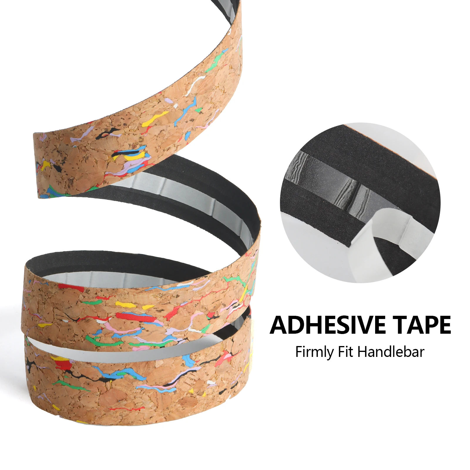 Customizable Anti-Slip Bike Handlebar Tape Damping BMX Mountain Road Bike Accessories Factory Bicycle Handlebar Grips Tape