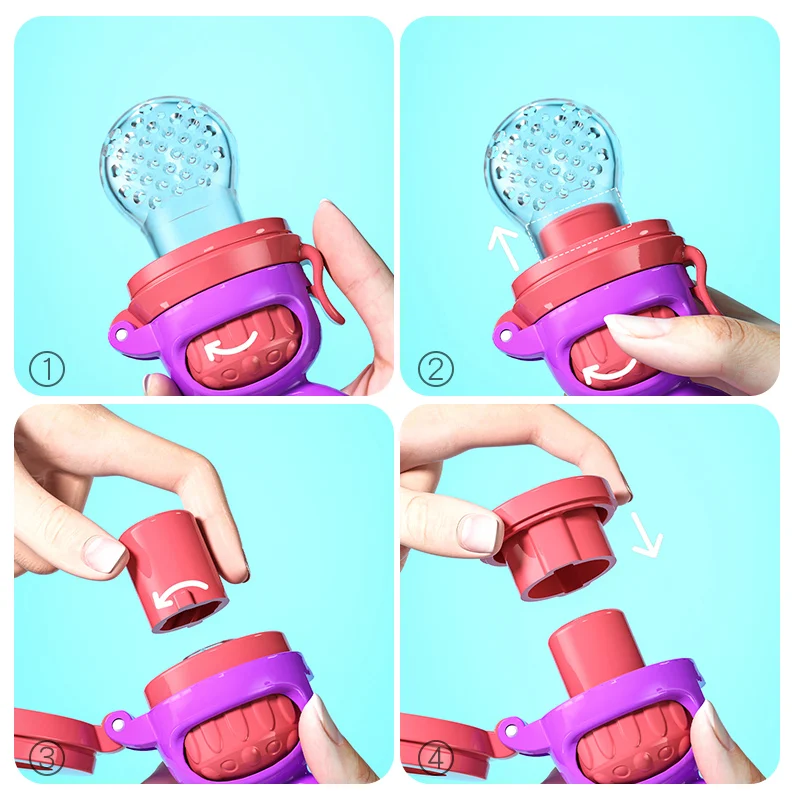 food feeder baby fruit feeder pacifier 3 pcs food fresh baby fruit feeder pacifier