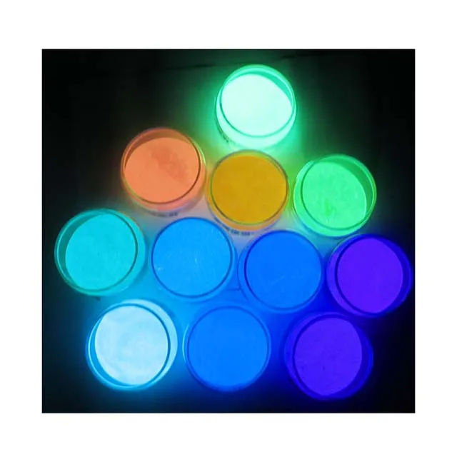 
 Горячая Распродажа 12004-37-4 флуоресцентный Супер Ночной светящийся в темноте Пигментный Порошок для краски  