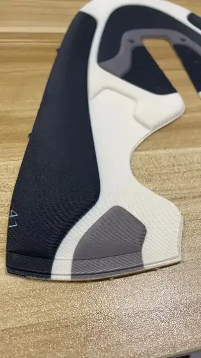 Fashion 5D Knit Shoe Upper Safety Shoe Upper Knit Sneaker Upper