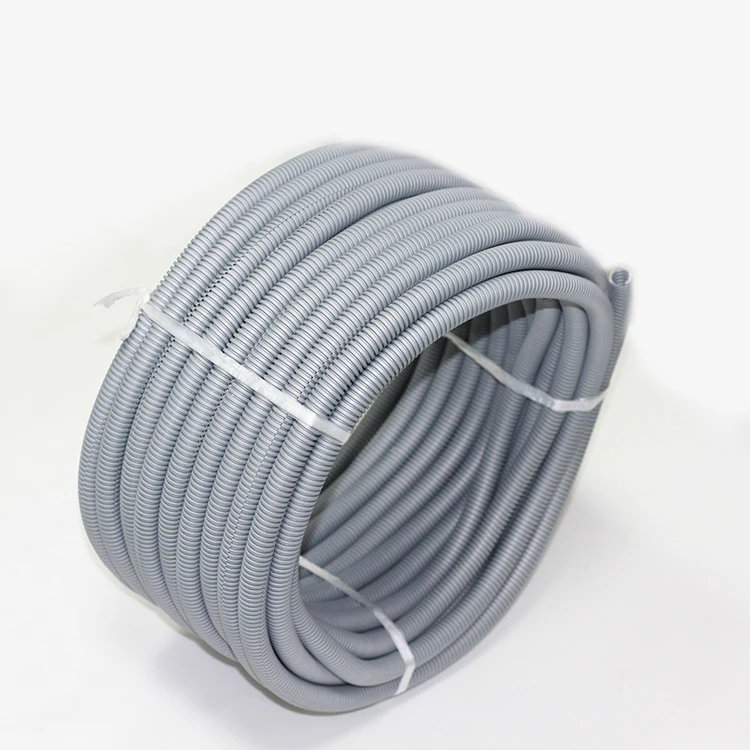 Large-diameter plastic threading corrugate tube PE/PP/PA nylon flame-retardant hose cable wire protection tube