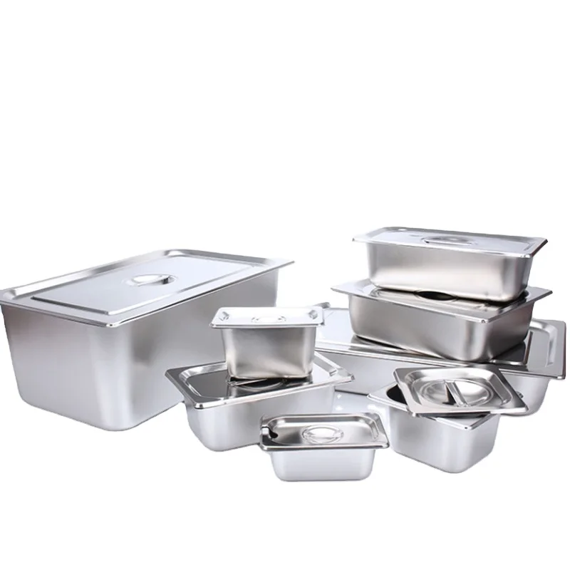 zhongte Commercial kitchen equipment dining serving buffet chaffing pans meat gastronorm stainless steel food warmer steam table