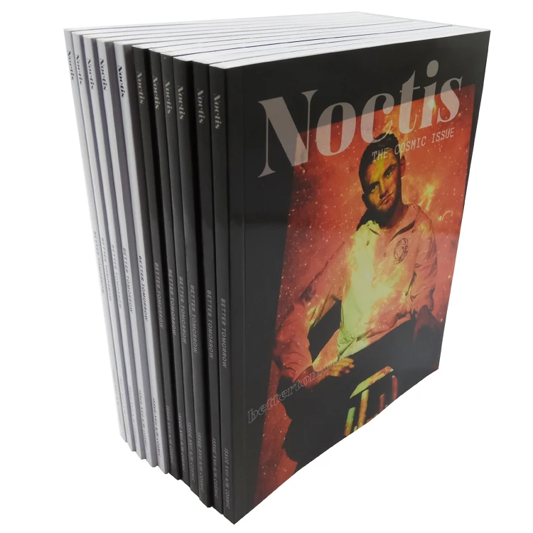 Luxury Offset Printing Glossy Magazine Fast Printing Service