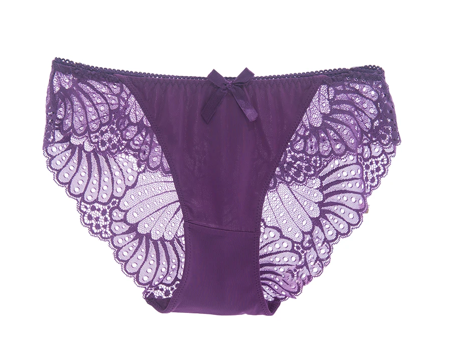 Low Waist Striped Tangas No Show Bikini Custom Thongs Women Underwear Panties Cotton Underwear For Leggings