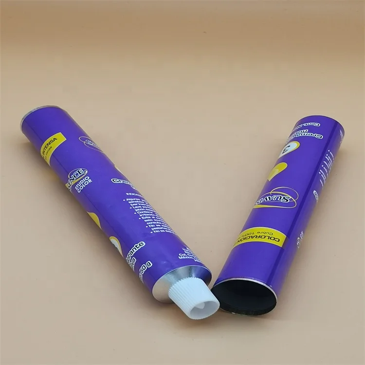 Aluminum Tubes Cosmetic For 30ml Aluminum Hand Cream Soft Tubes With Toothpaste Aluminum Tubes