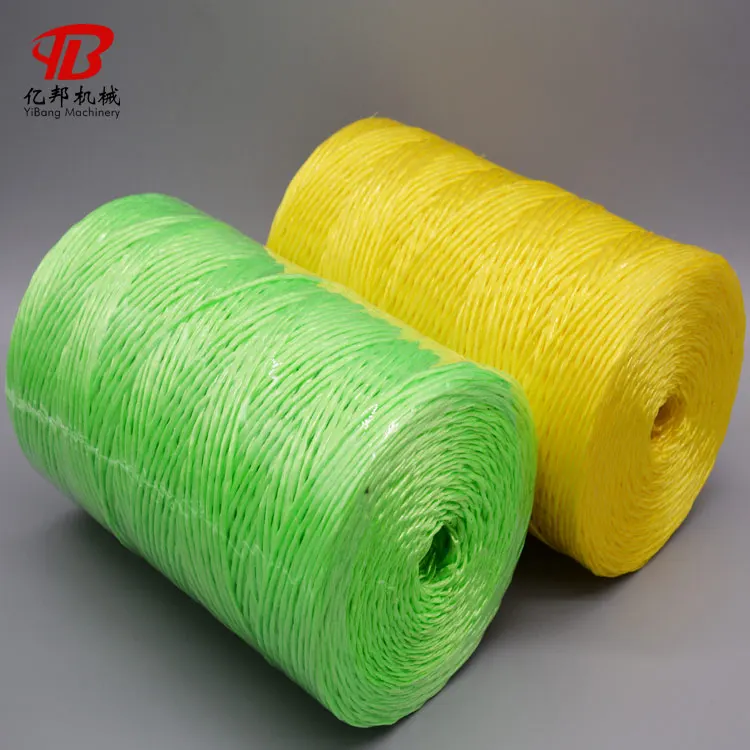 Alfalfa binding rope making machine PP raffia twine rope twisting machine