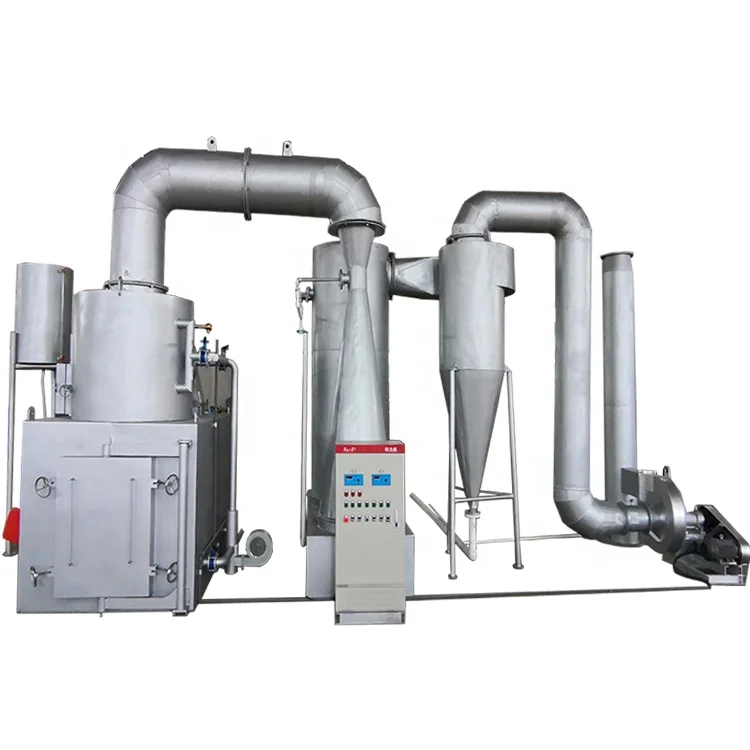 High Efficiency Smokeless Waste Incinerator 20-500kg/h For Hazardous Garbage Treatment