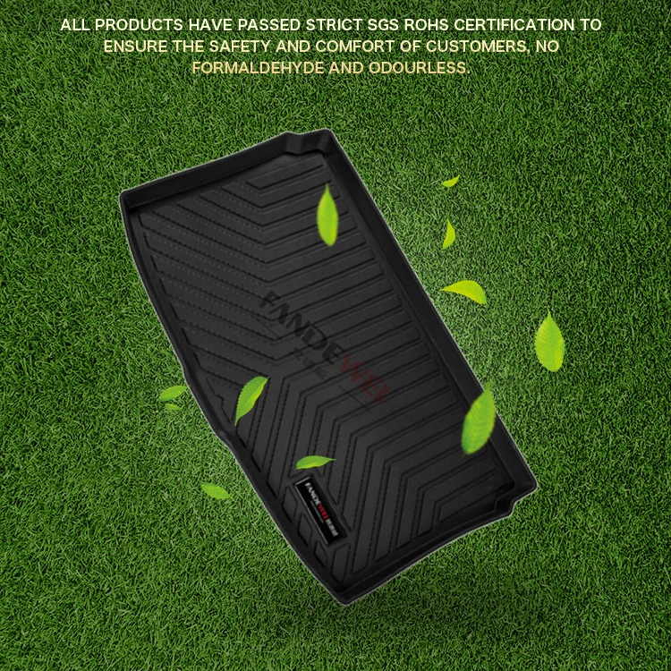 Tray-type 3D car trunk mat waterproof and durable car mats auto parts for Buick Regal use