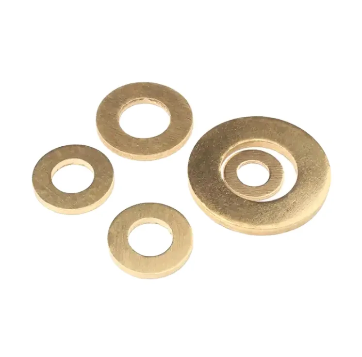 Brass  Colored  Metal  Round  Flat    Fender  Washer  Sealing  Gasket  Punched  Ring  Washer