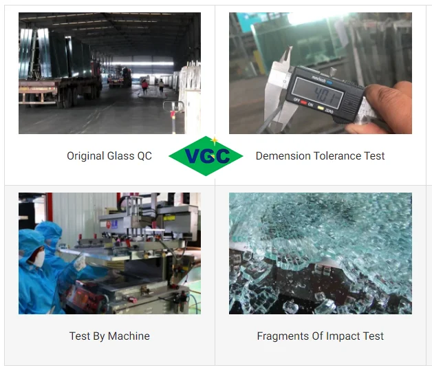 TEST OF TEMPERED GLASS