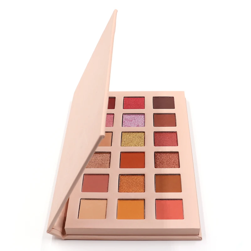 Private label hot selling wholesale pigment 18 color eyeshadow palette