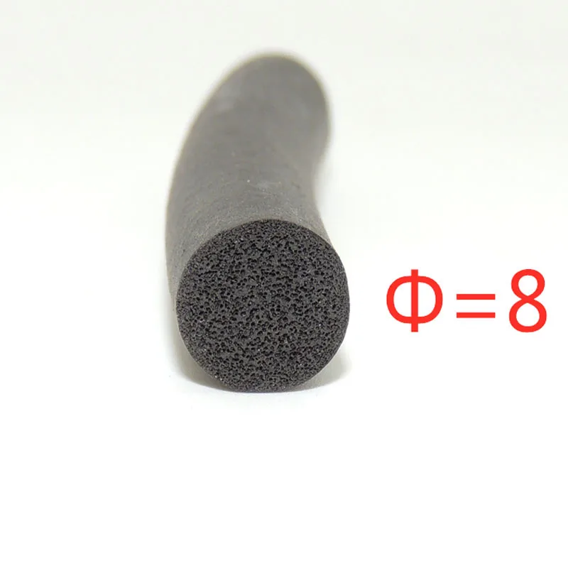 Customized Shape Ethylene-Propylene-Diene Monomer EPDM Rubber Foam Tape Seal Strips