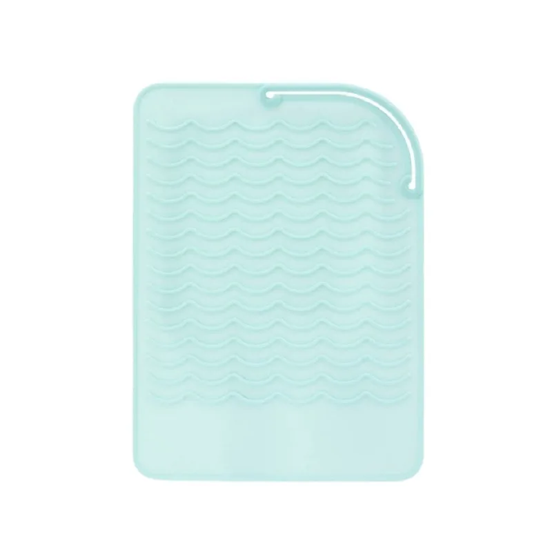 Heat Hair Straightener Pad Resistant Heat Transfer Mat High Temperature Thermal Conductive Insulator Silicone Pad