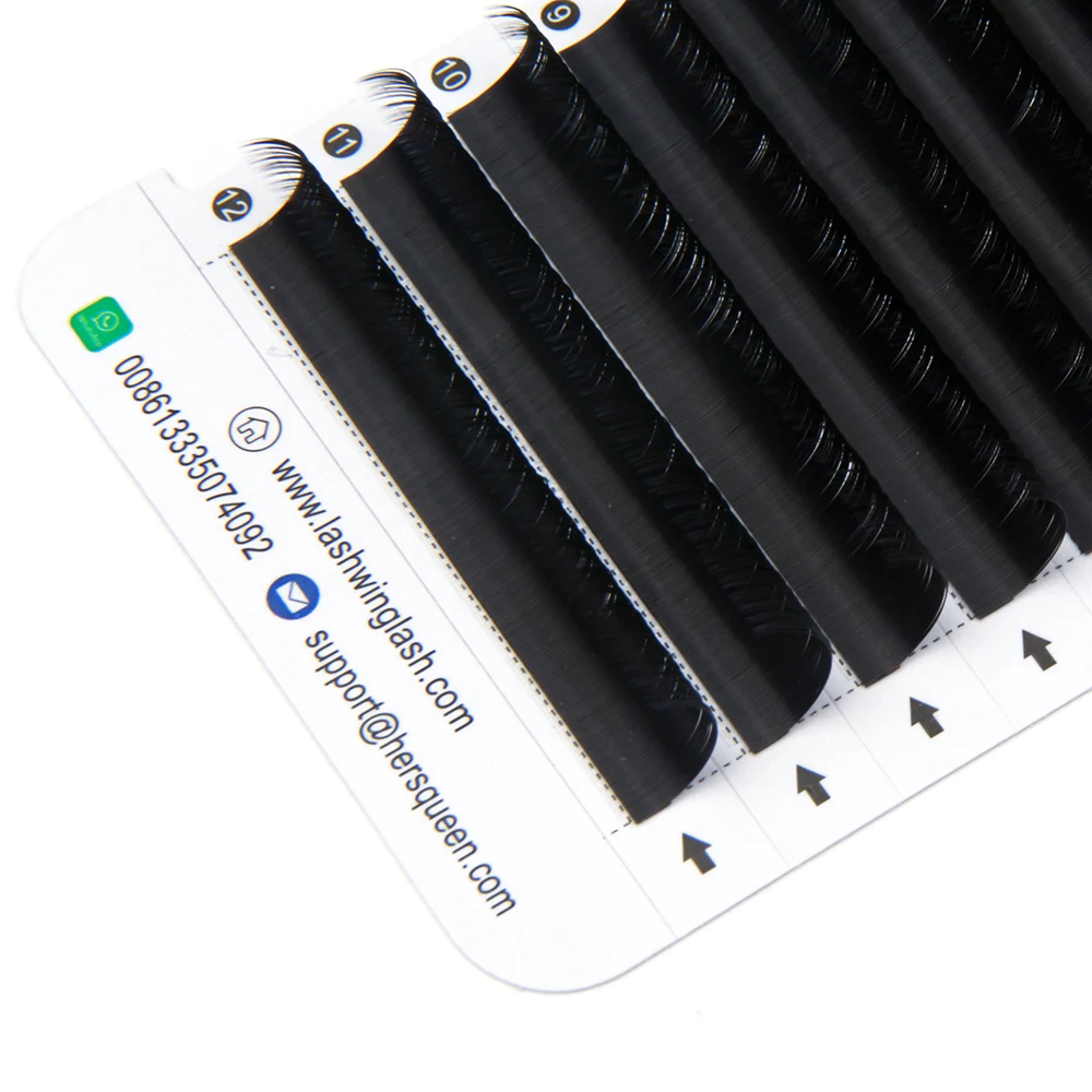0.07 silky soft volume eyelash extensions korea premium cashmere handmade high quality easy fluffy wispy mega fans volume lashes