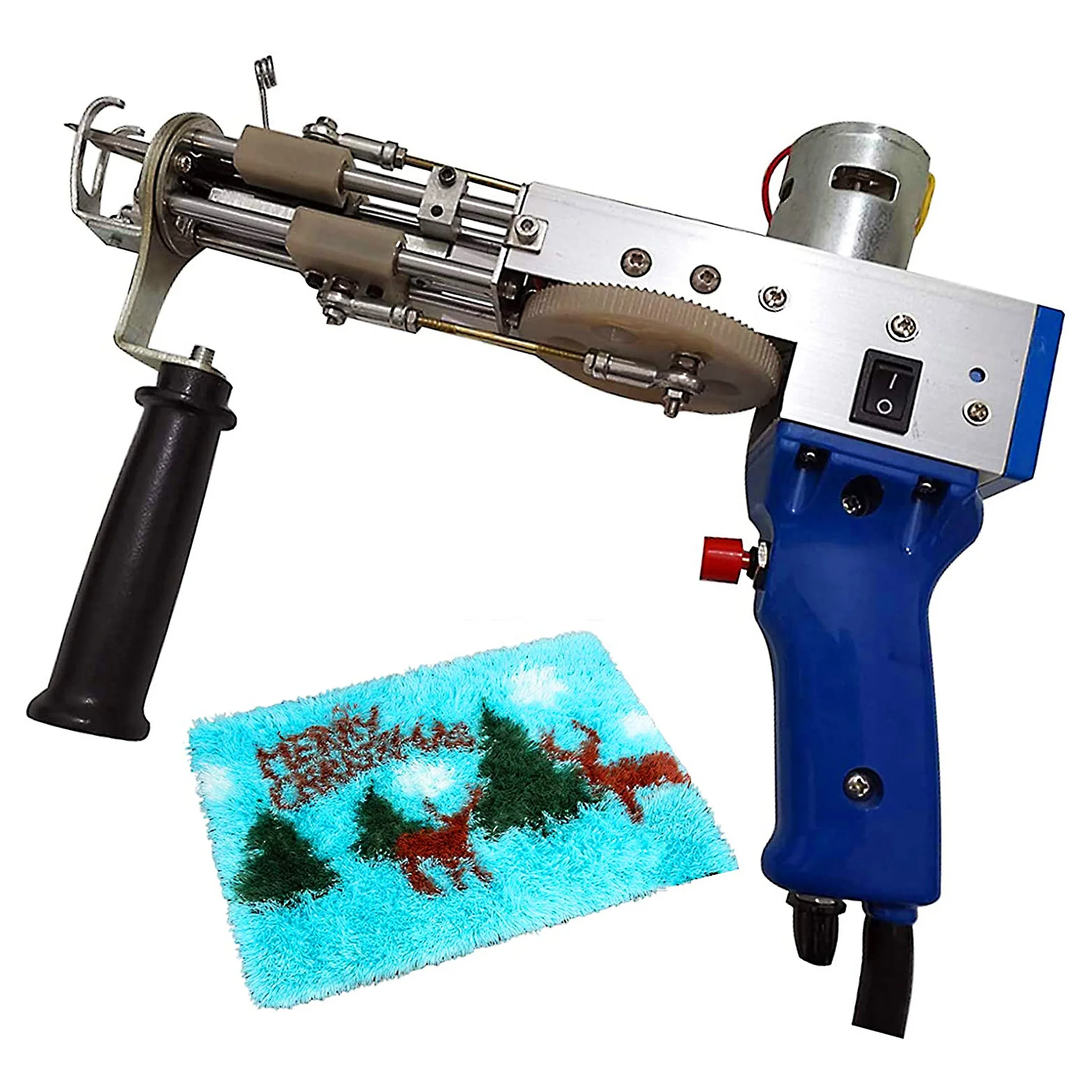 Household electric weaving machine AK-1 cut pile hand rug tufting gun for DIY carpet