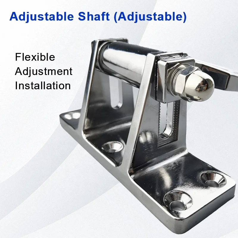 Adjustable 1460 Zinc Alloy Refrigerator Hinge Cold Storage Door Hinge with Industrial Design Polished Aluminum Material