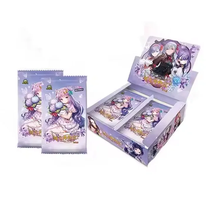 Anime Character Original Box Little Frog Goddess Story 1m13 Collection Card Wholesale Board Game Collection