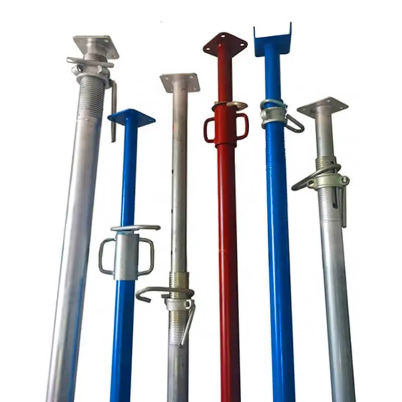 Galvanized Metal Acro Props Shuttering Support Jacks Scaffolding Shoring Acrow Steel Prop For Building Construction
