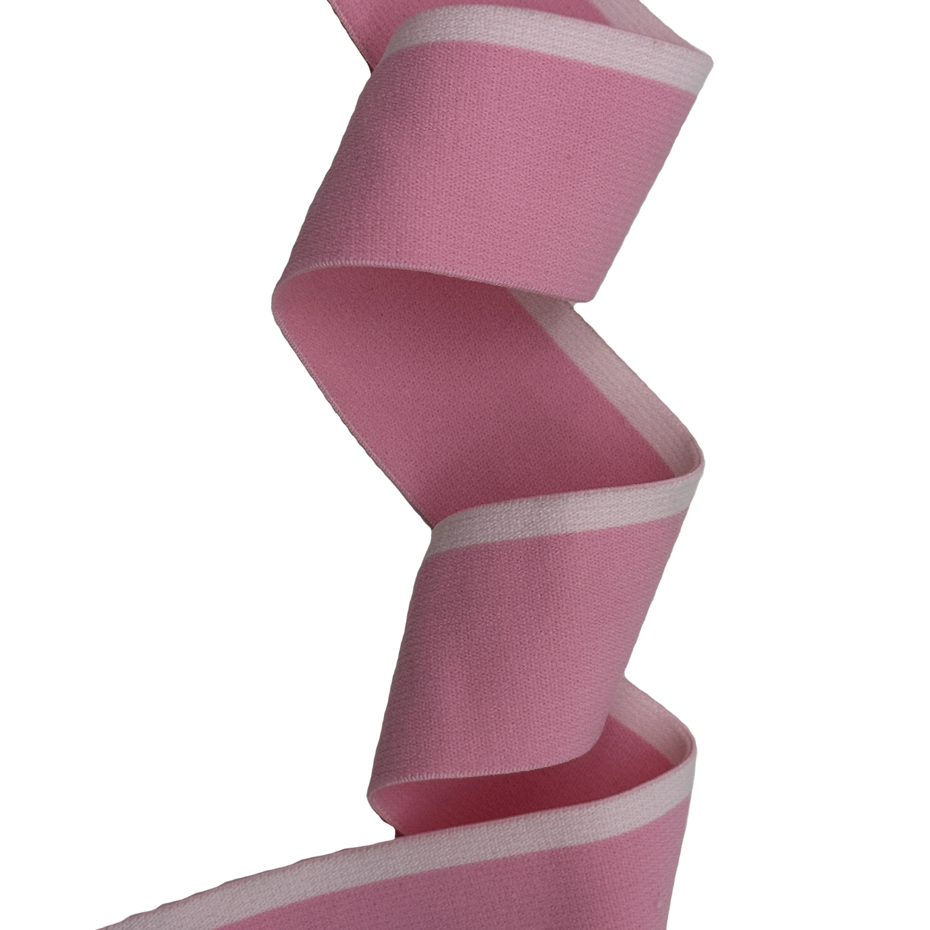 Free Sample Springy Woven Webbing Border Stripe Jacquard Elastic Band Stretch Plain Elastic Band for Waistband Boxer Lingerie