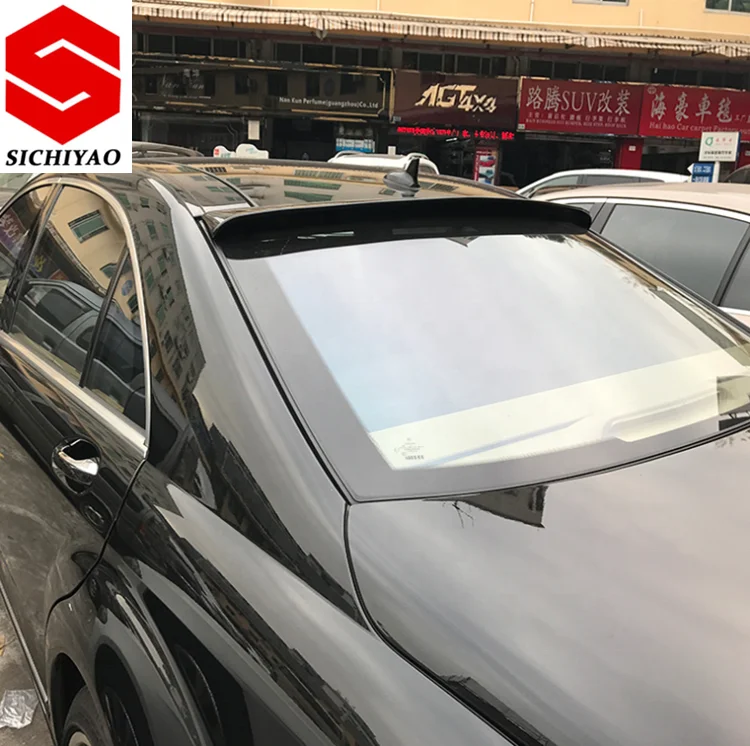 For Benz W221 ROOF Spoiler 2015 BENZ S CLASS S300 S350  spoiler ABS plastic Material Car Rear Wing Color Rear Spoiler