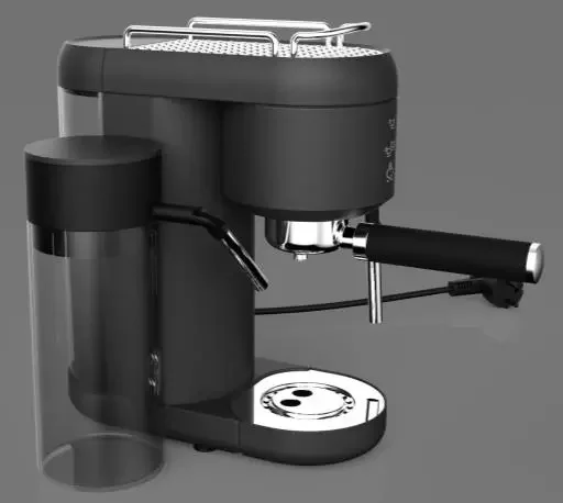 The classic 20bar espresso machine with electronic touch screen