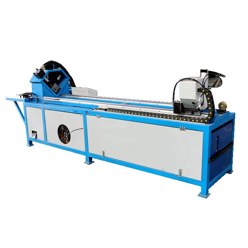 Hvac Square air Duct Production Automatic CNC Angle Steel Flange Production Line