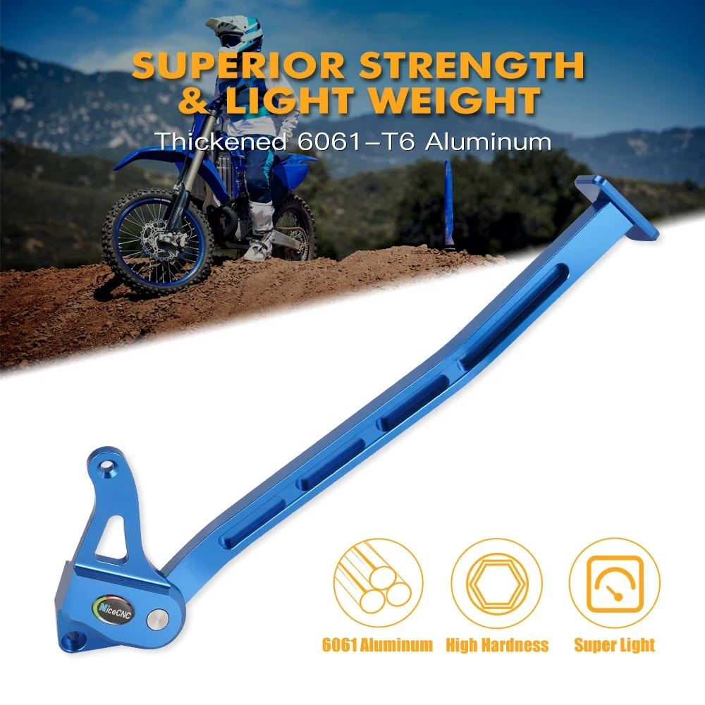 NiceCNC CNC Machined Side Stand Kickstand For YAMAHA YZ250 2005-2021 YZ125
