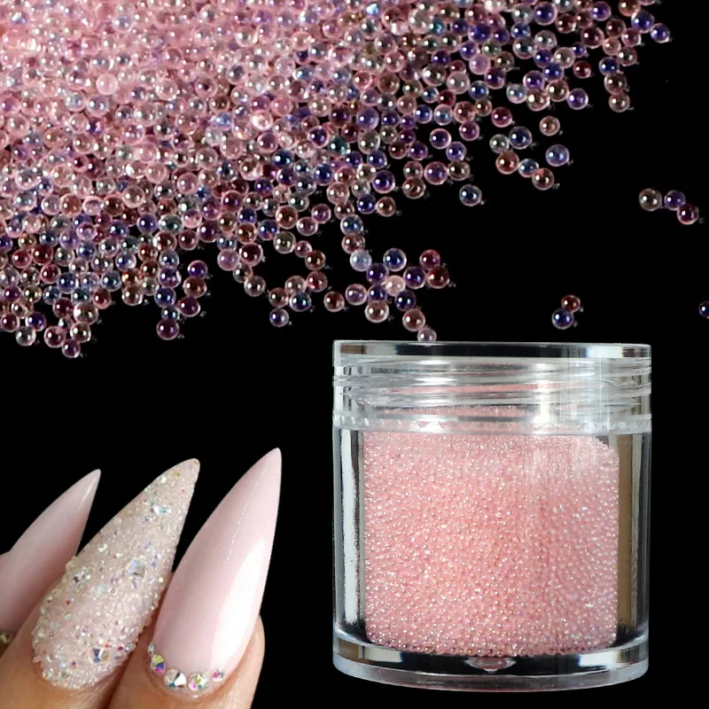 Pixie Nail Bubble Magic Crystal Sand Resin Beads Nail Rhinestone