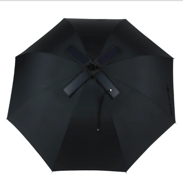 Cooling Fan Umbrella Water Spray solar Fan Umbrella with Fan with Spray Device Creative Umbrella