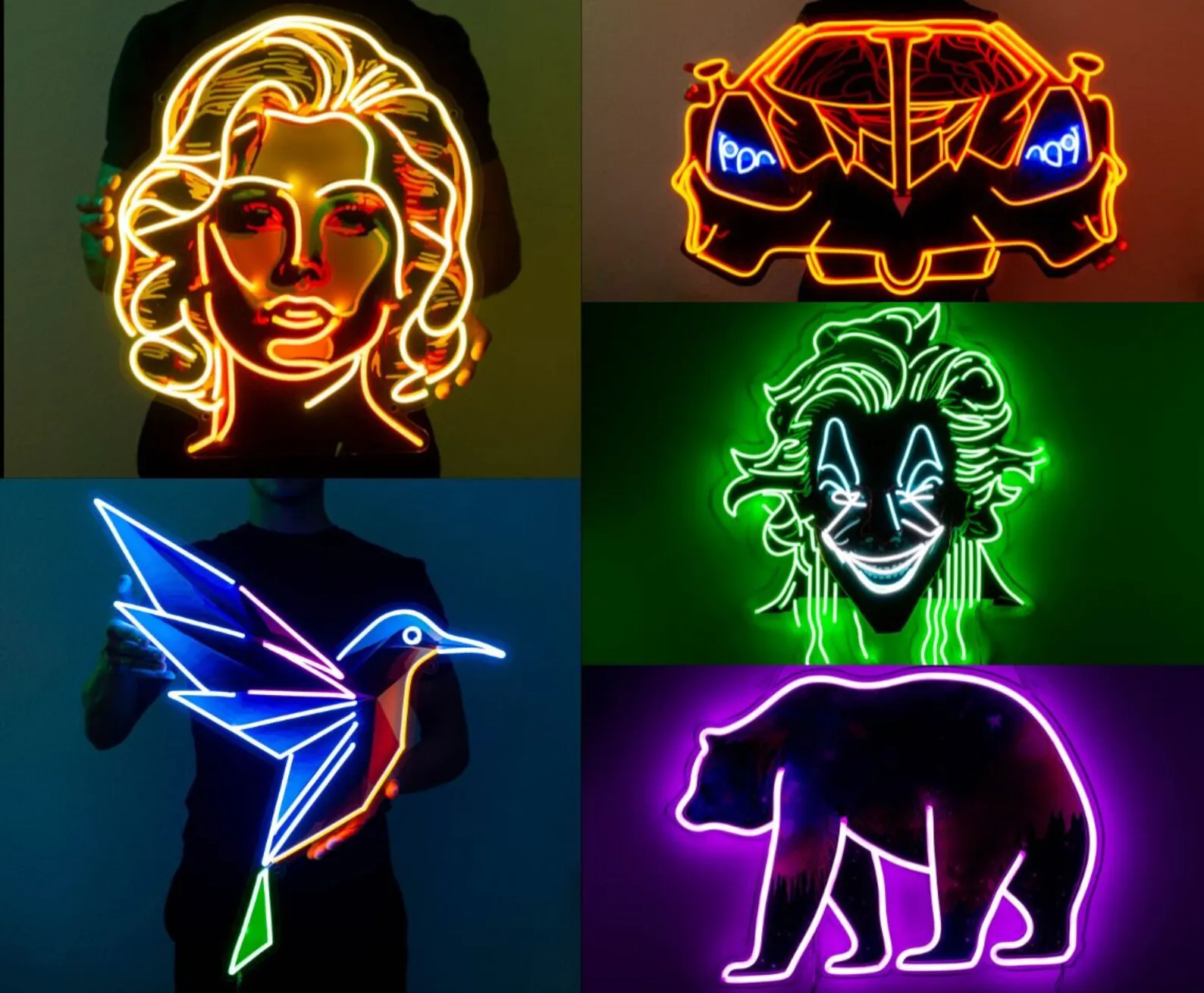 Dropshipping LED Neon Sign Custom Acrylic Neon Light Letters LED Custom Neon Sign Business Logo Light Sign For Shop Company