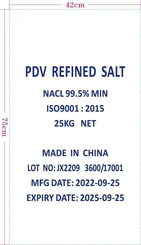 Hot sales PDV Refined Salt