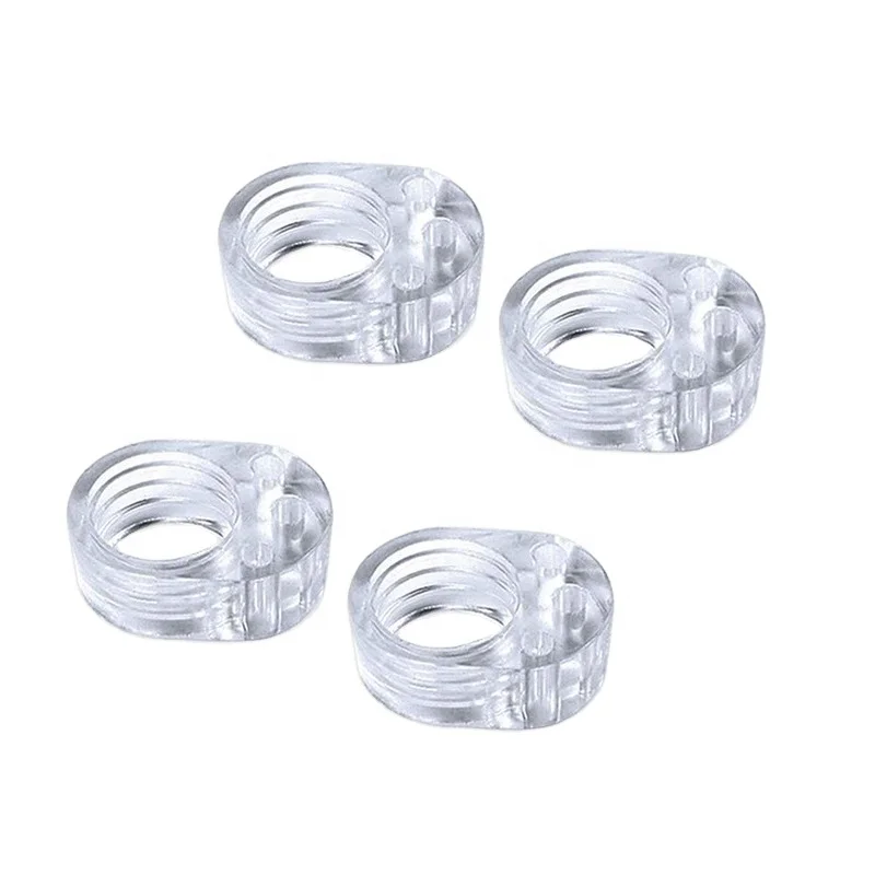 Door Stopper Transparent Door Handle Buffer Silicone  or PVC Protection For Walls Furniture Kitchen Bedroom