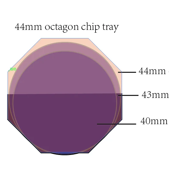 0CTAGON CHIP TRAY CHIP TRAY