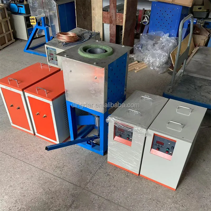 Small Metal Melting Furnace, Fast Melting Of Metal Raw Materials, Easy-To-Operate Industrial Electric Furnace