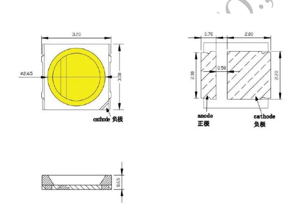 IN STOCK  White 3030 Smd Led 1W 6V 150-160LM/W Bridgelux chip 3030 LED DIODE