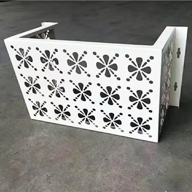 Perforated Aluminium Foldable Air-Conditioner Cover For External Decoration